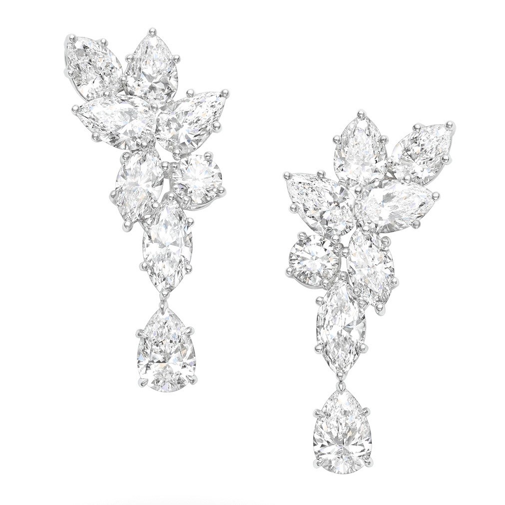 cluster earrings
