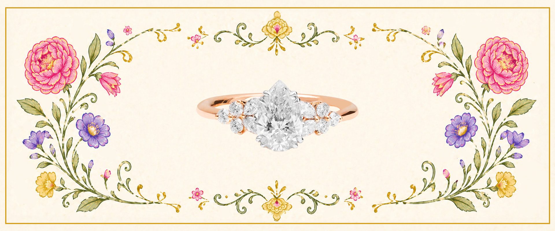 Natural diamond gift for mothers