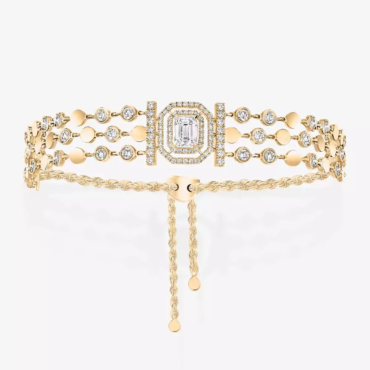 Messika D-Vibes Multi-Row Bracelet, $26,100, messika.com