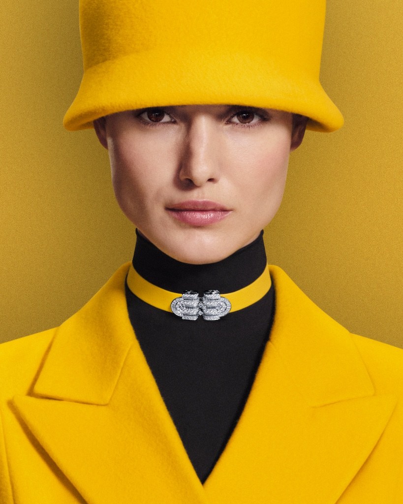 Histoire de Style 2023 collection Like a Queen Lemon Slice Choker. (Courtesy of Boucheron)