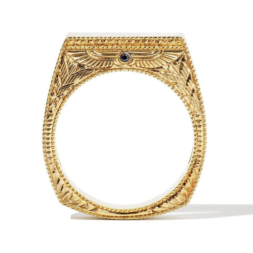Berlinger Jewelry Willie's Eagle Ring, $6,550, berlingerjewelry.com
