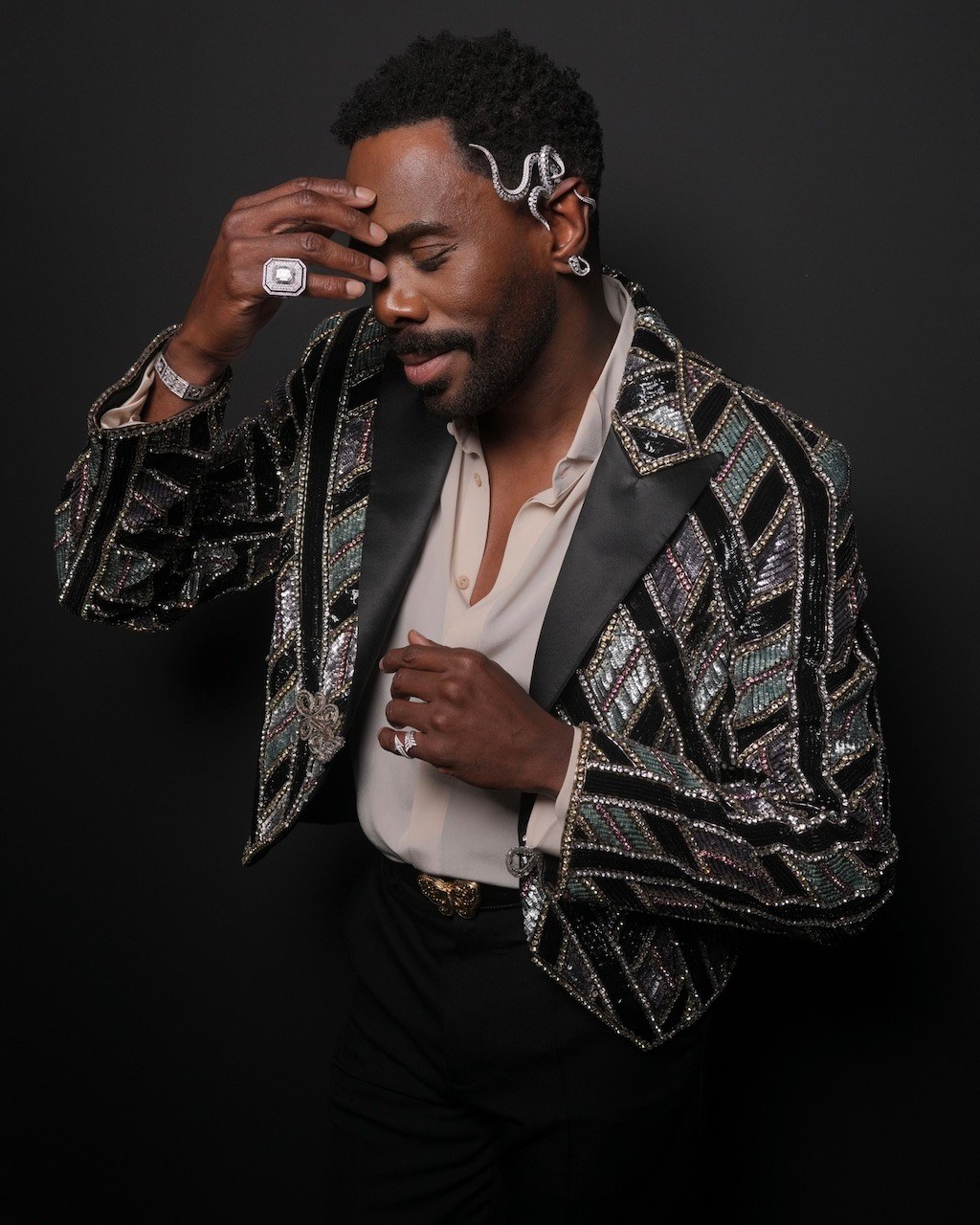 Colman Domingo Wore Boucheron Jewelry During the Cannes Film Festival 2026