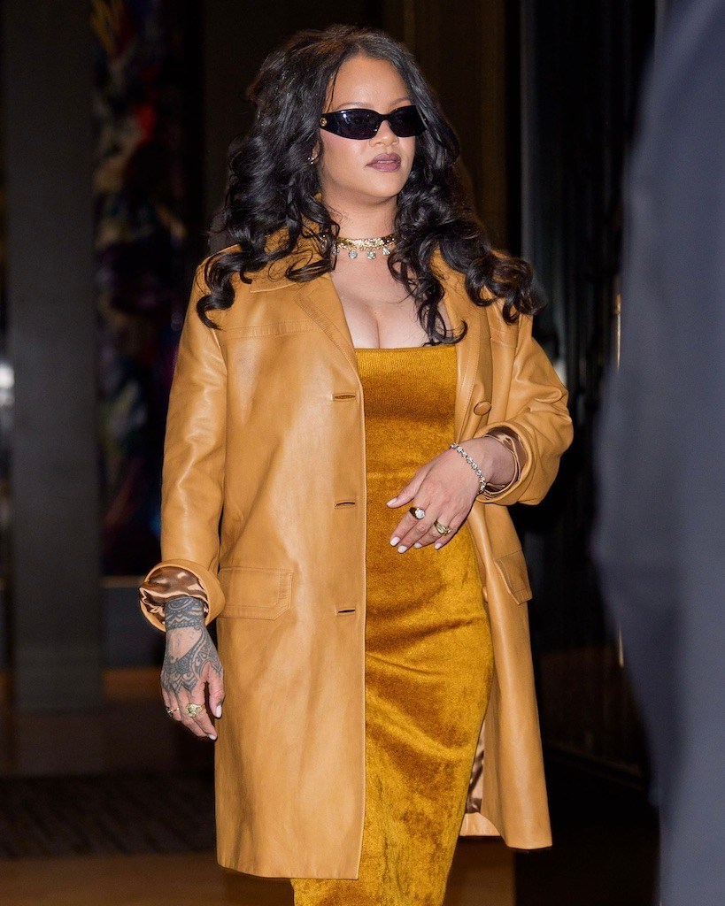 Rihanna is seen on June 09, 2026 in New York City. (Getty Images)