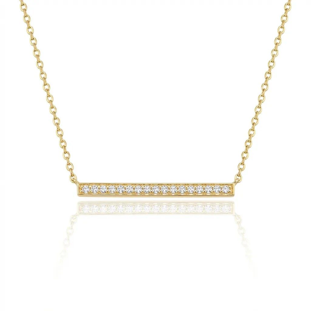 diamond bar necklace graduation gifts