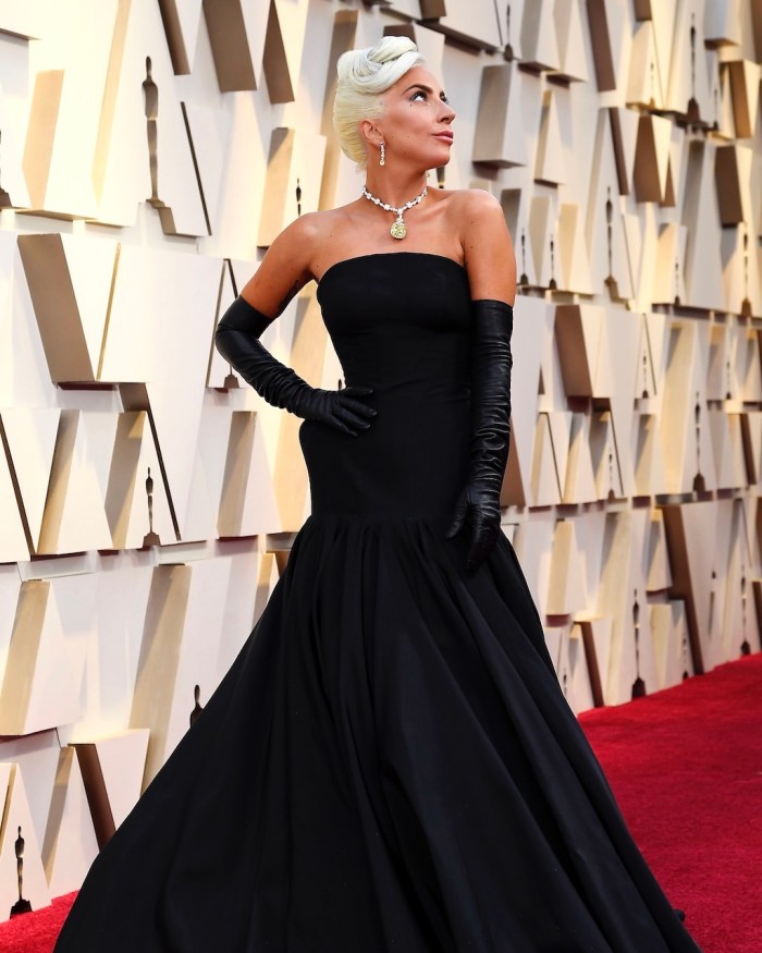 Lady Gaga wears the Tiffany Diamond at the 91st Academy Awards on February 24, 2019