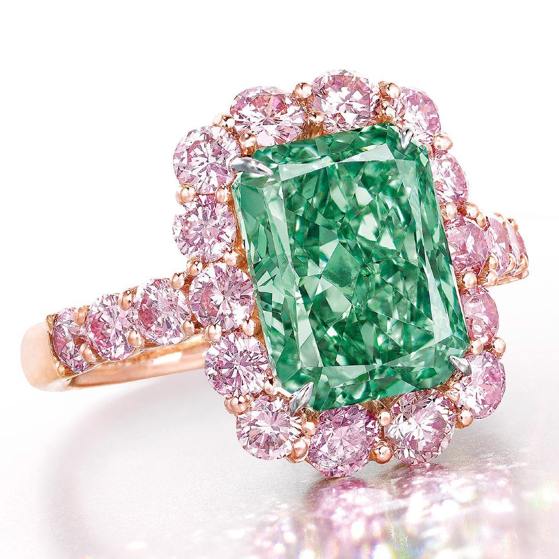 Aurora Green Diamond Brazilian Diamonds