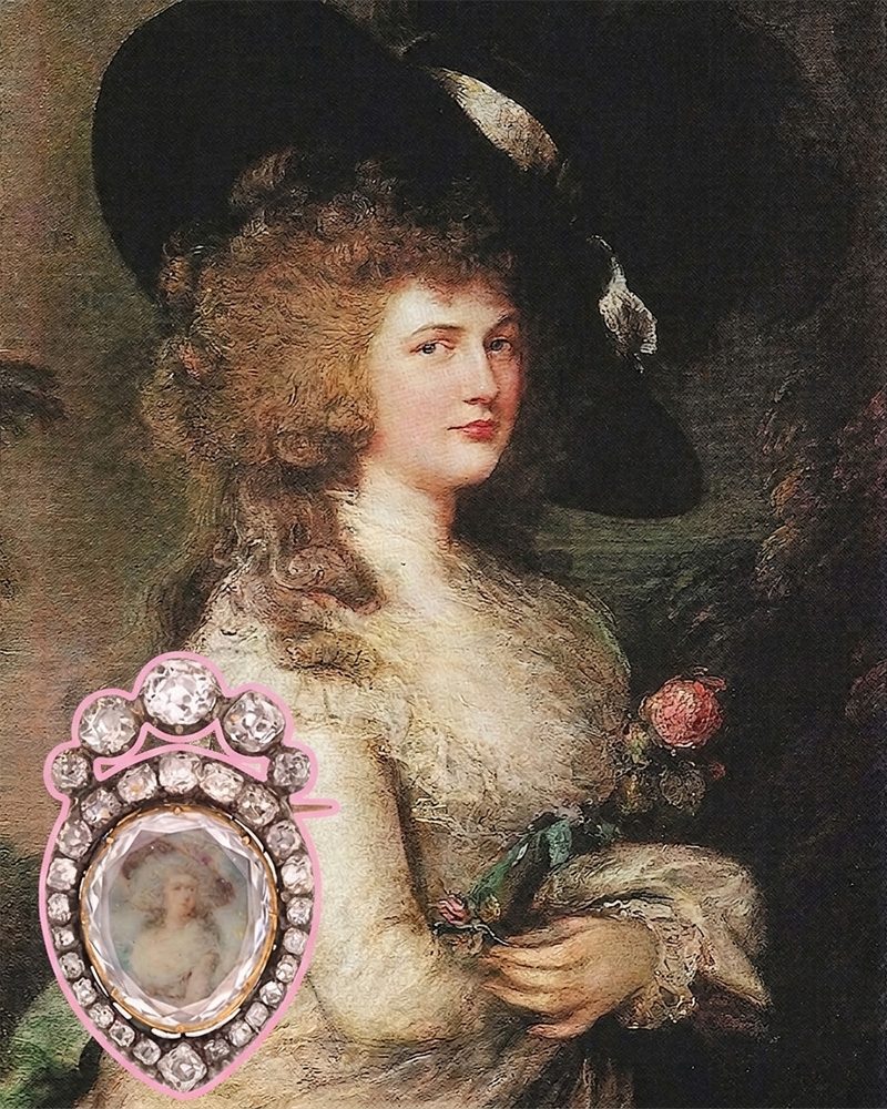 duchess of devonshire portrait diamond