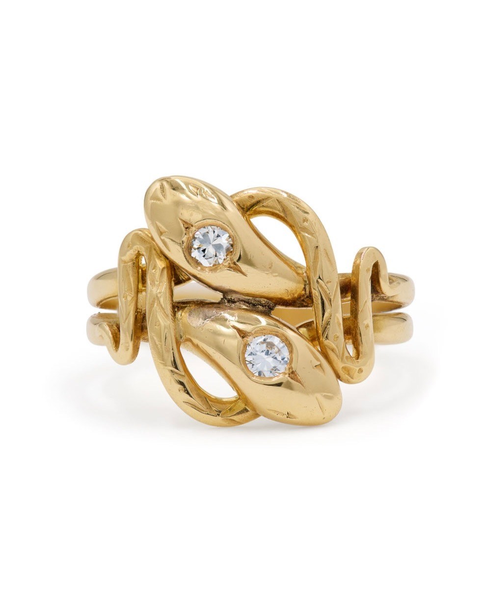 Egyptian Jewelry, Victorian Jewelry Snake Ring