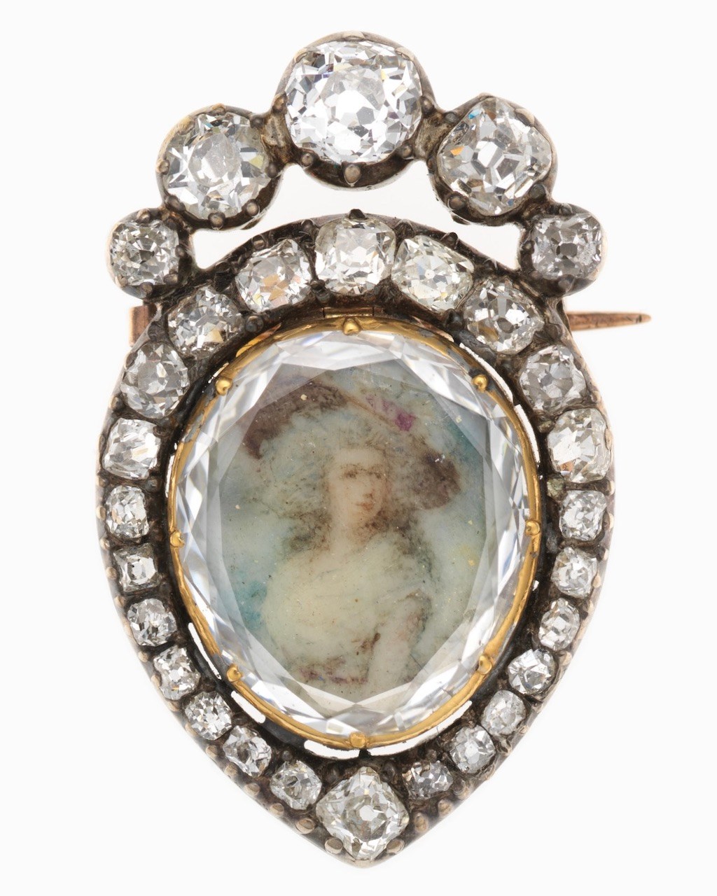 Portrait Jewelry: Duchess of Devonshire Portrait Diamond from the 19th Century