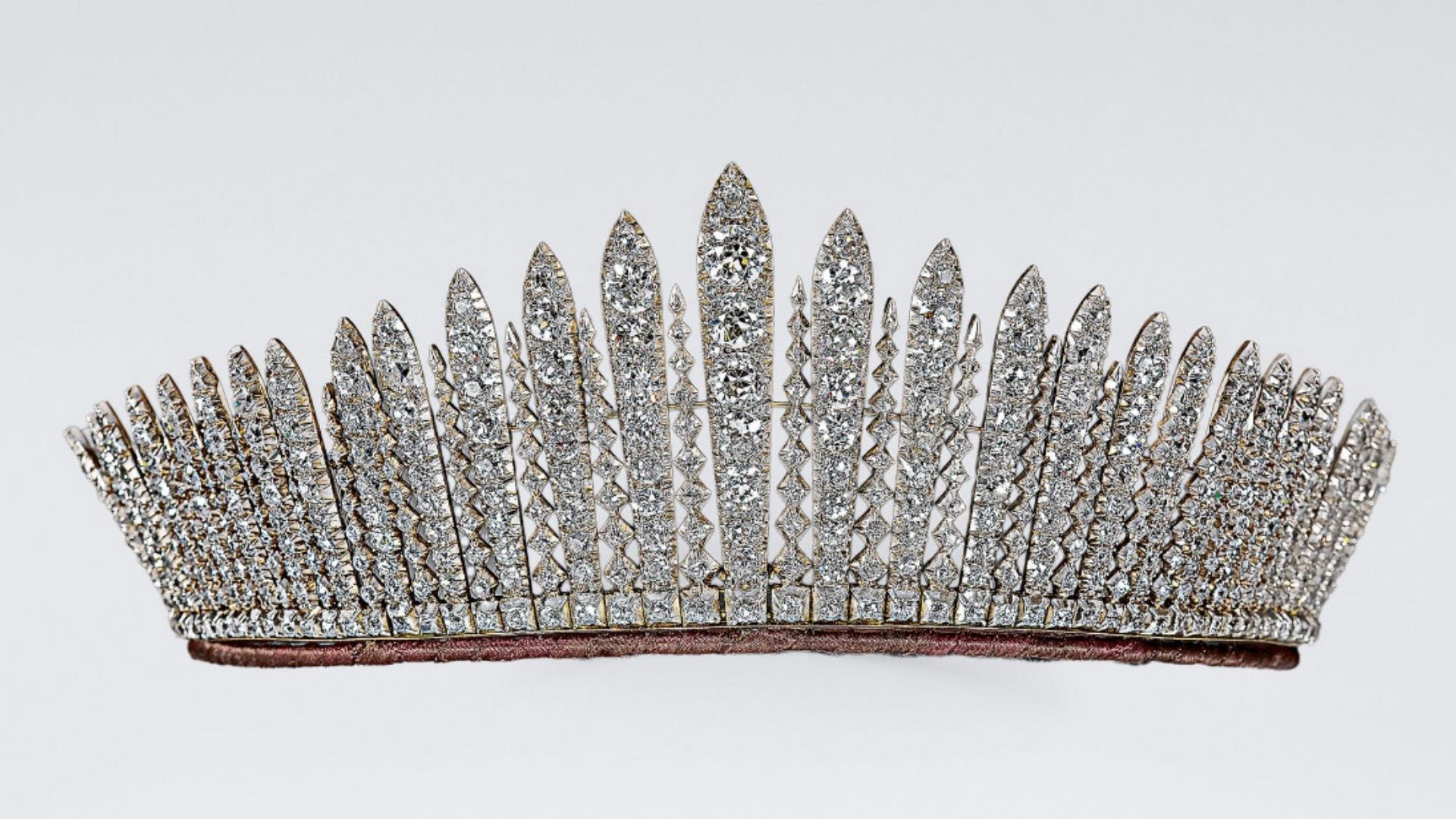 Queen Mary’s diamond Fringe Tiara Queen Elizabeth II: Her Life in Style