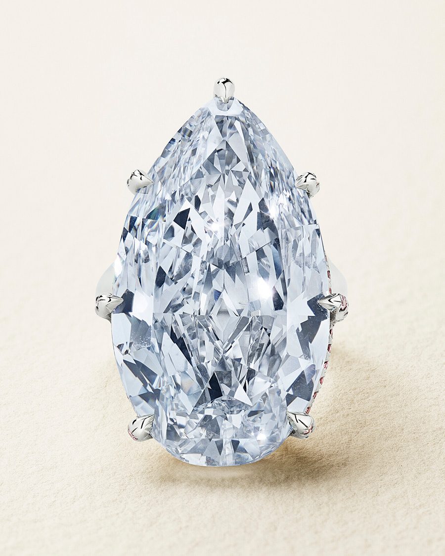The Azure Blue diamond