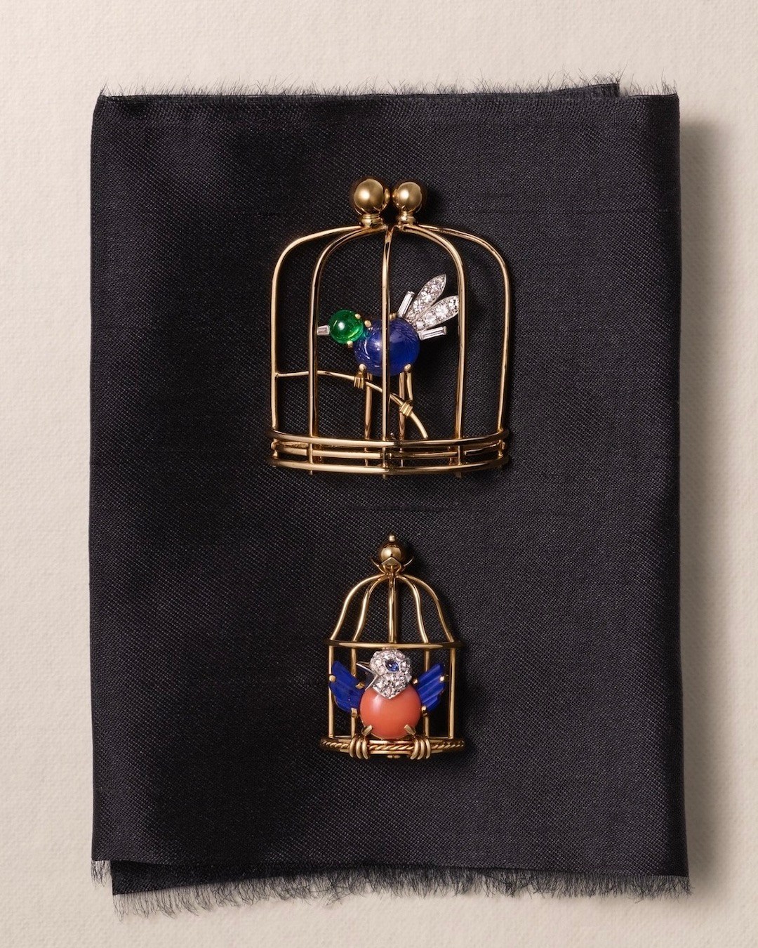 Bird Jewelry Jeanne Toussaint The Cartier Caged Bird and the Liberated Bird.