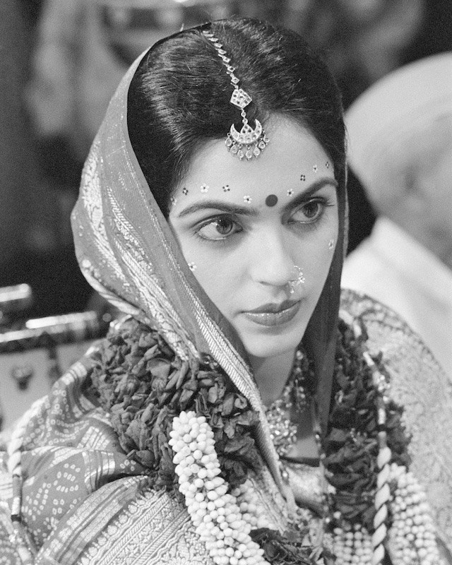 The wedding ceremony of Nita Ambani and Mukesh Ambani son of Dhirubhai Ambani the owner of Reliance Industries in Bombay, now Mumbai; Maharashtra; India. (Getty Images)
