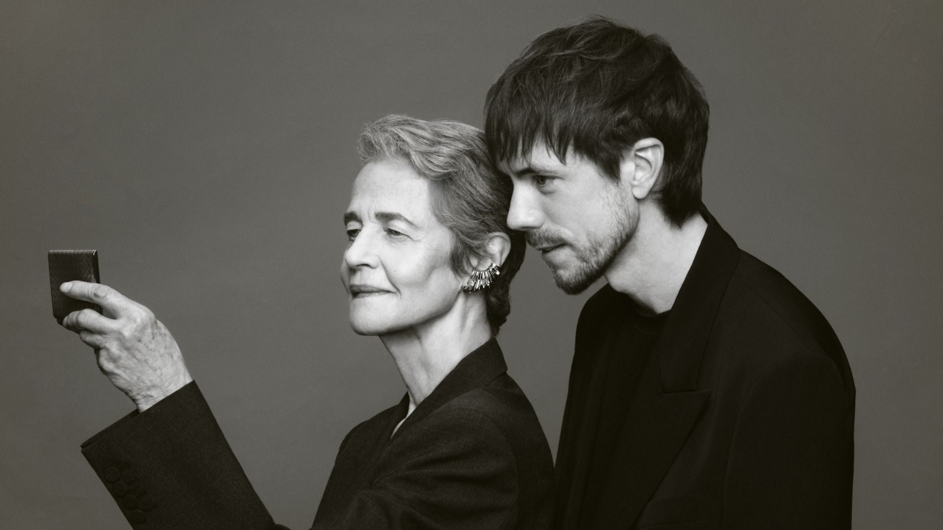 Charlotte Rampling and Emilien Vivier