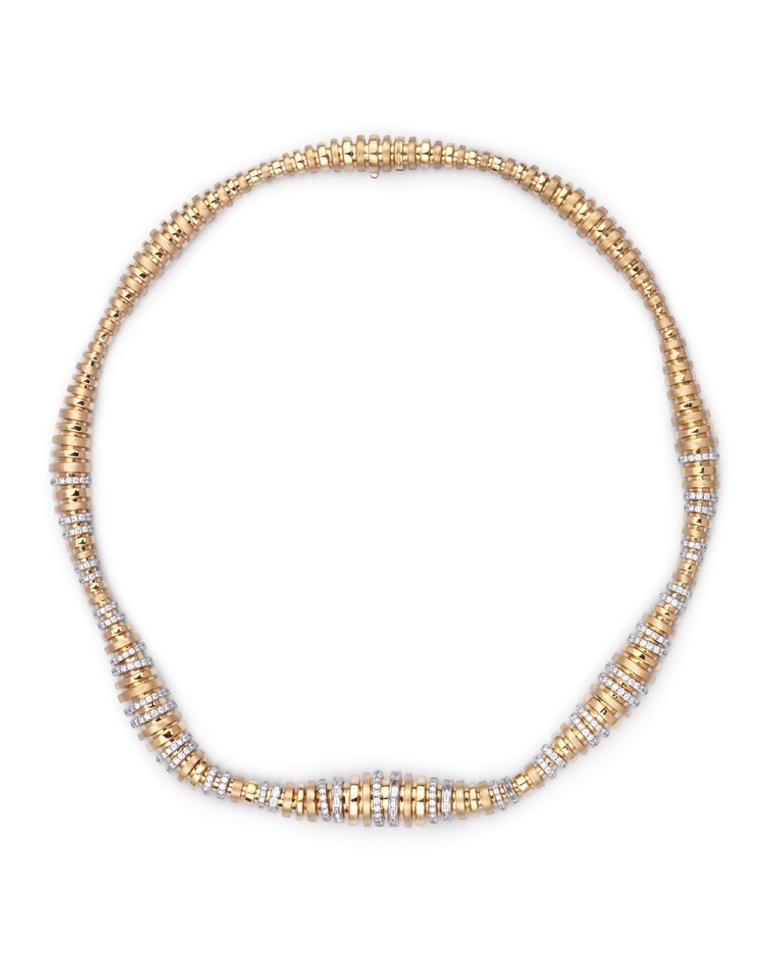 Rainbow K Tourbillon Necklace