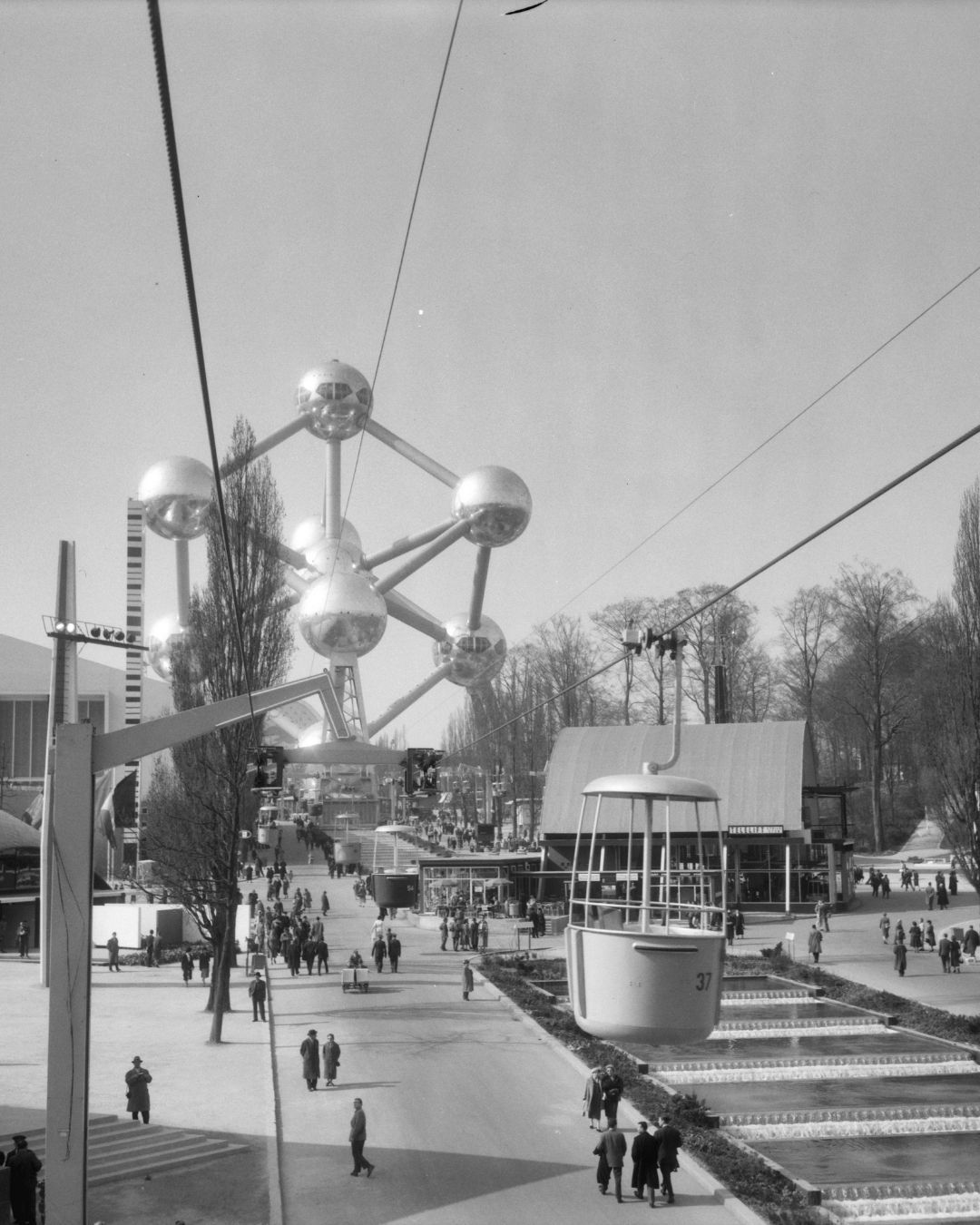 The Brussels World's Fair in 1958