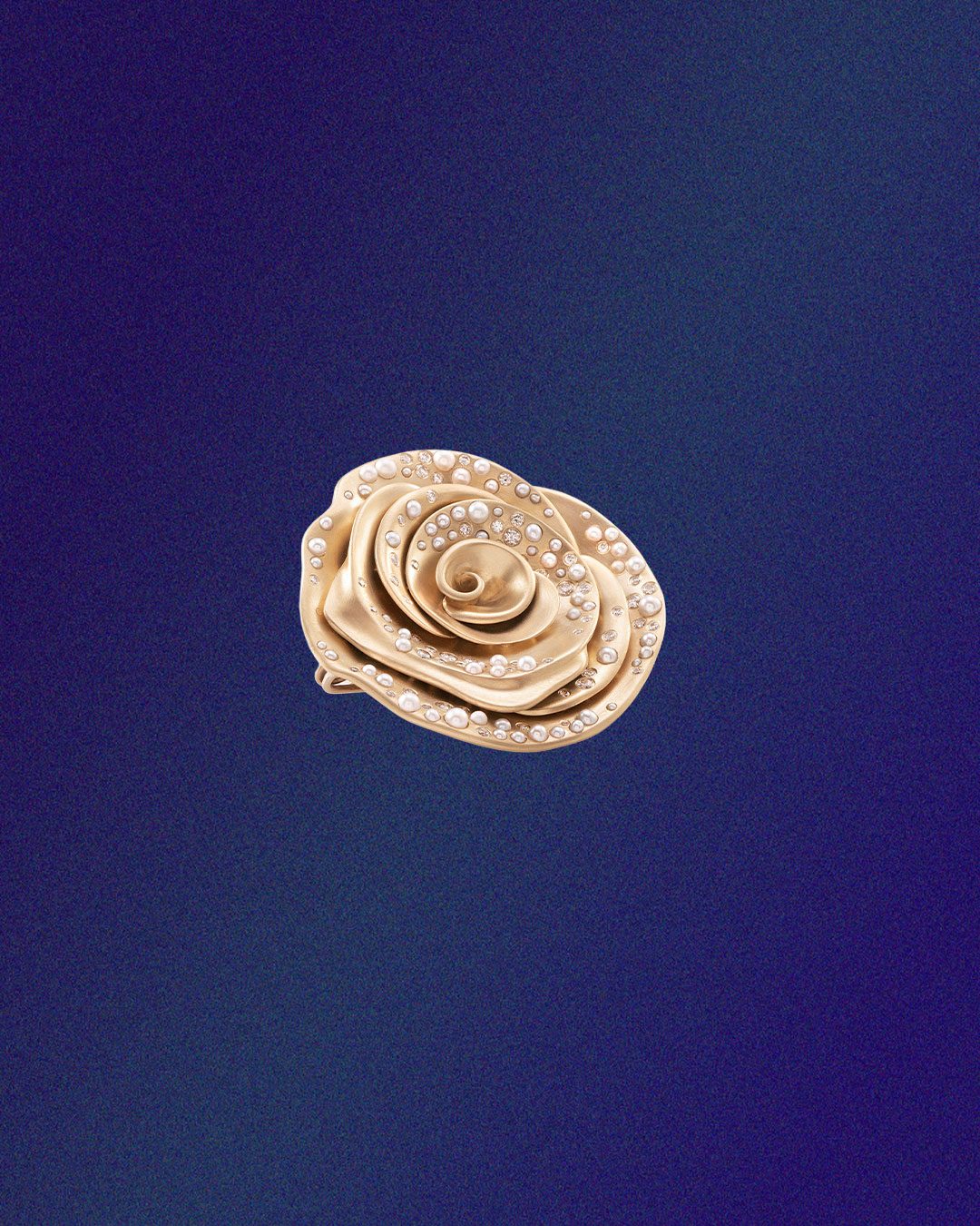 Nada Ghazal natural diamond rose-inspired ring