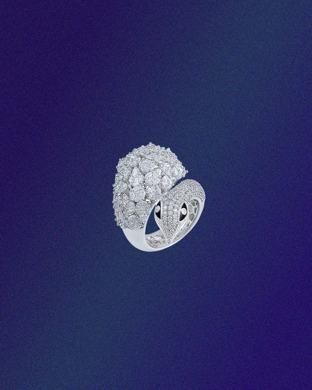 Varun D Jani natural diamond cluster ring