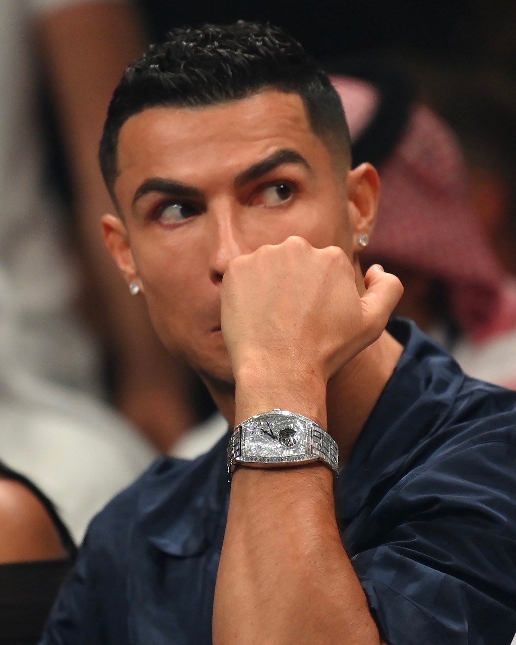 Cristiano Ronaldo's Franck Muller Cintrée Curvex Tourbillon Piece Unique Watch