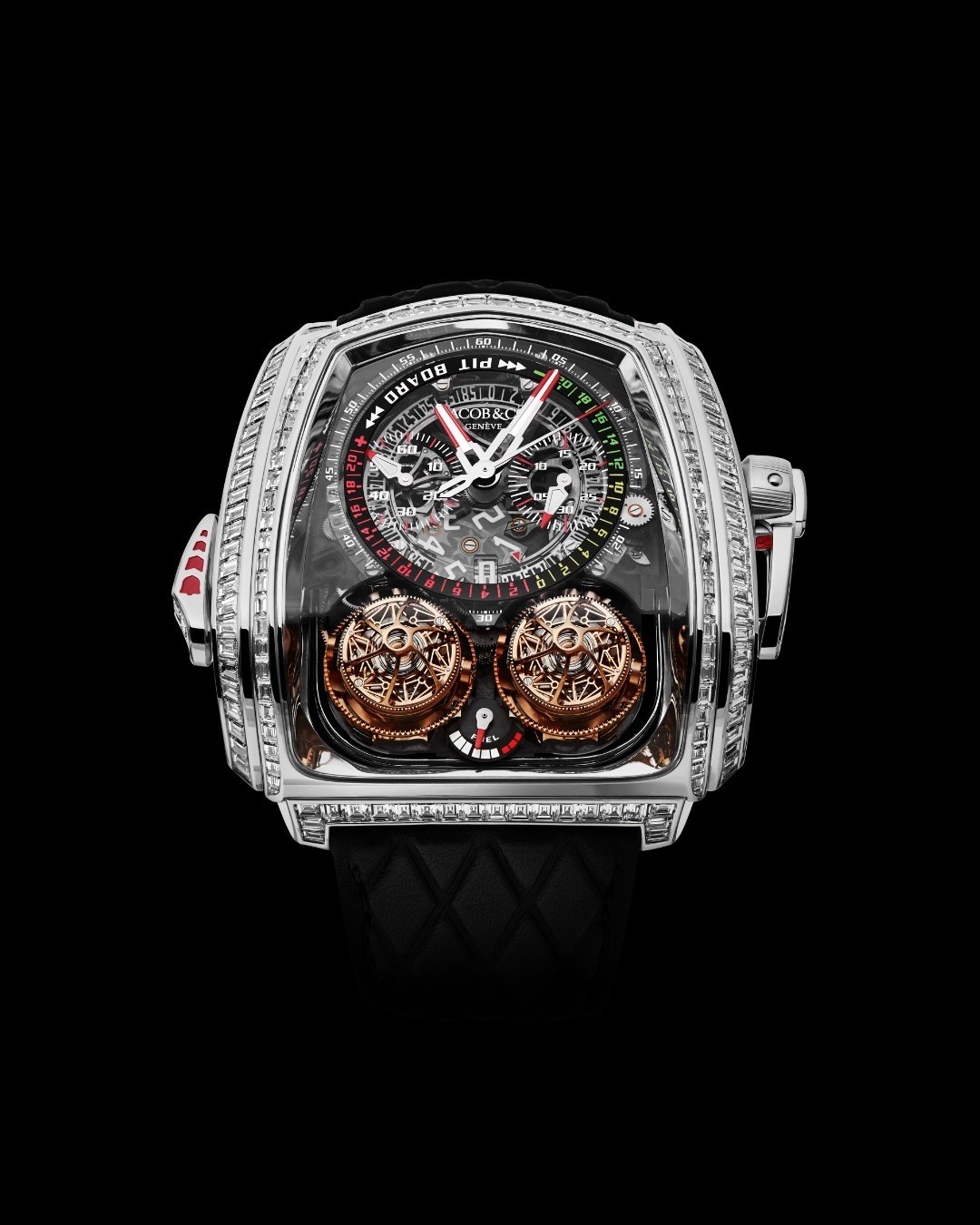 Cristiano Ronaldo's Jacob & Co. Twin Turbo Furious Baguette Watch