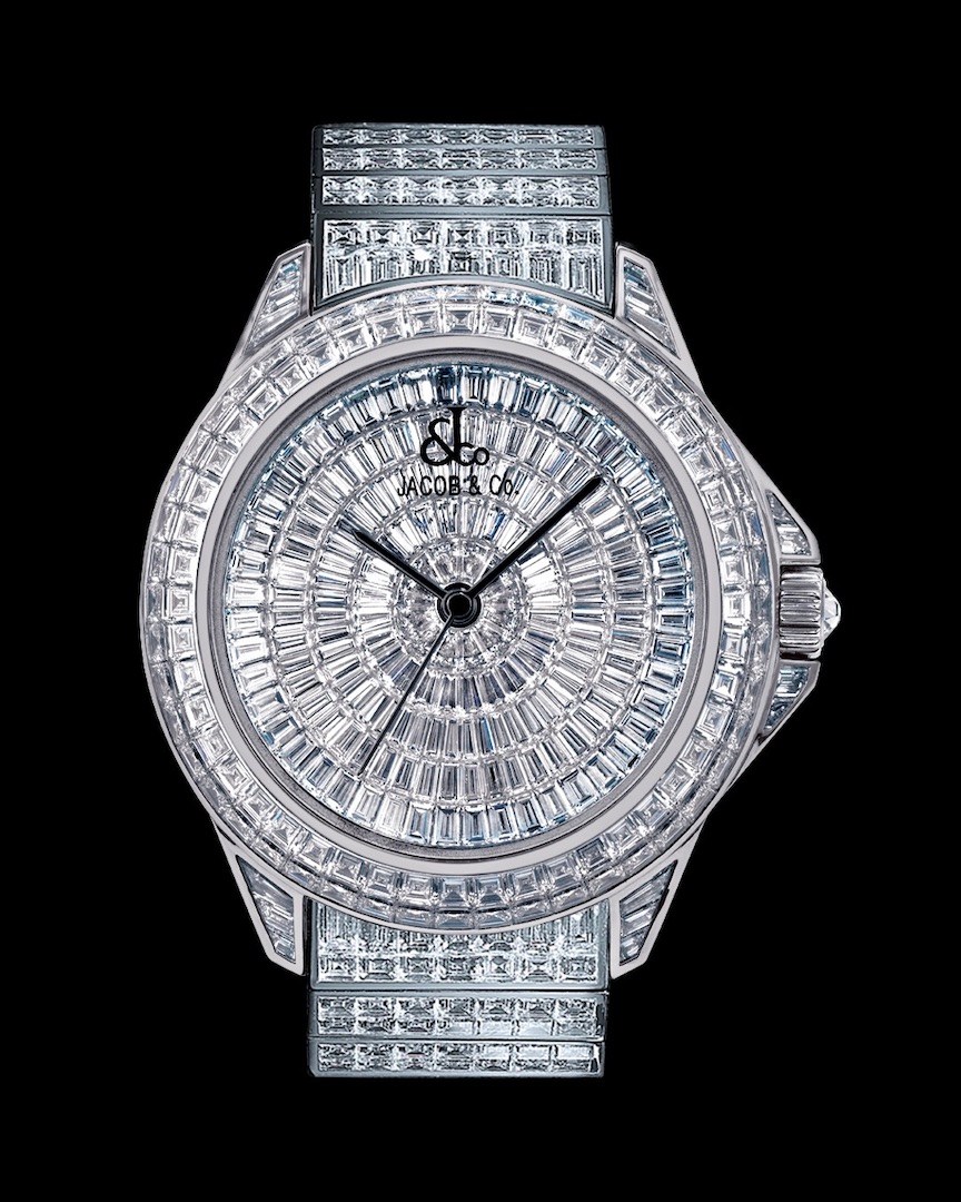 Cristiano Ronaldo's Jacob & Co. Royal Baguette Diamond White Gold Watch