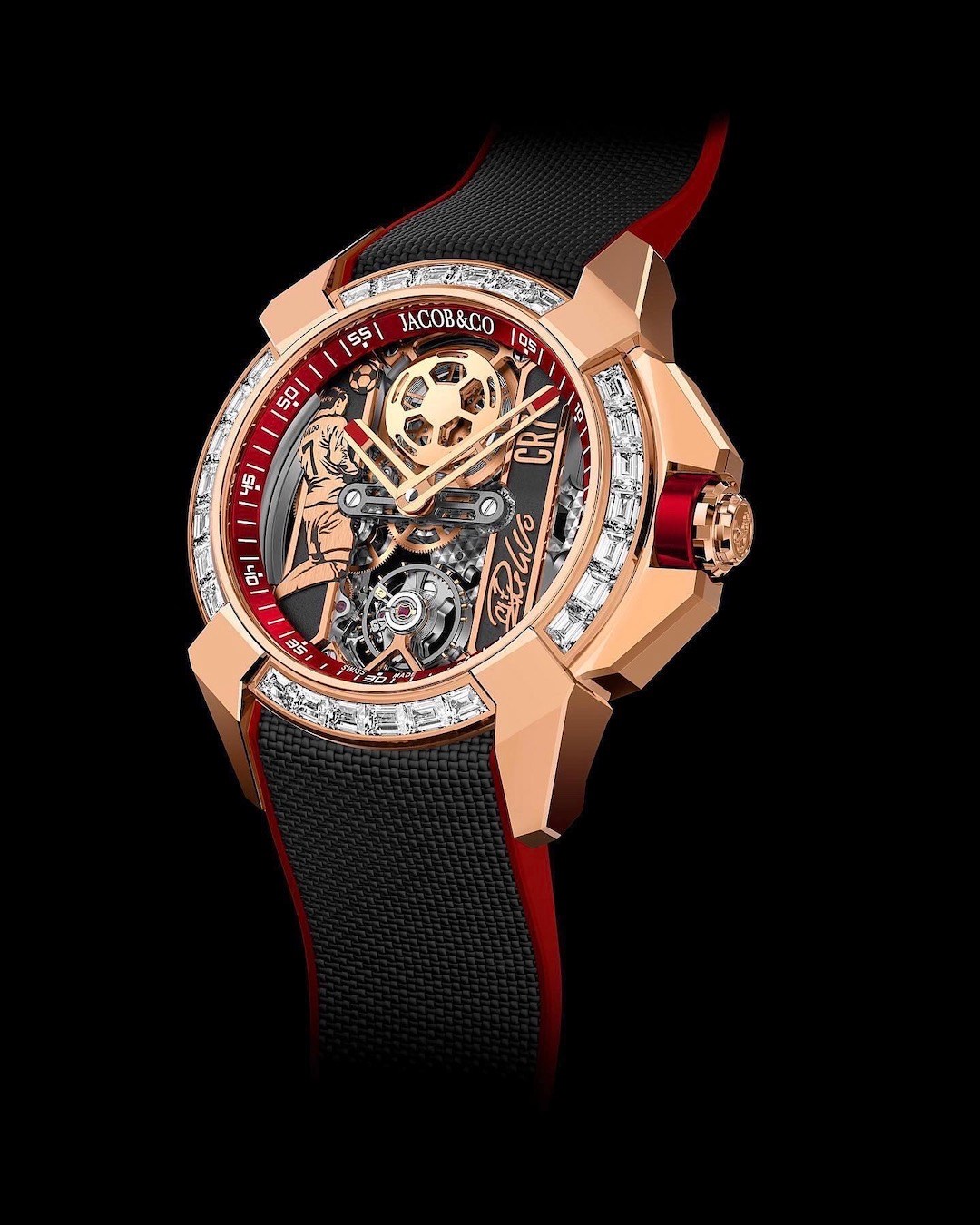 Cristiano Ronaldo announced his partnership with Jacob & Co., co-designing his first watch collection with "dear friend" Jacob Arabo in 2022.