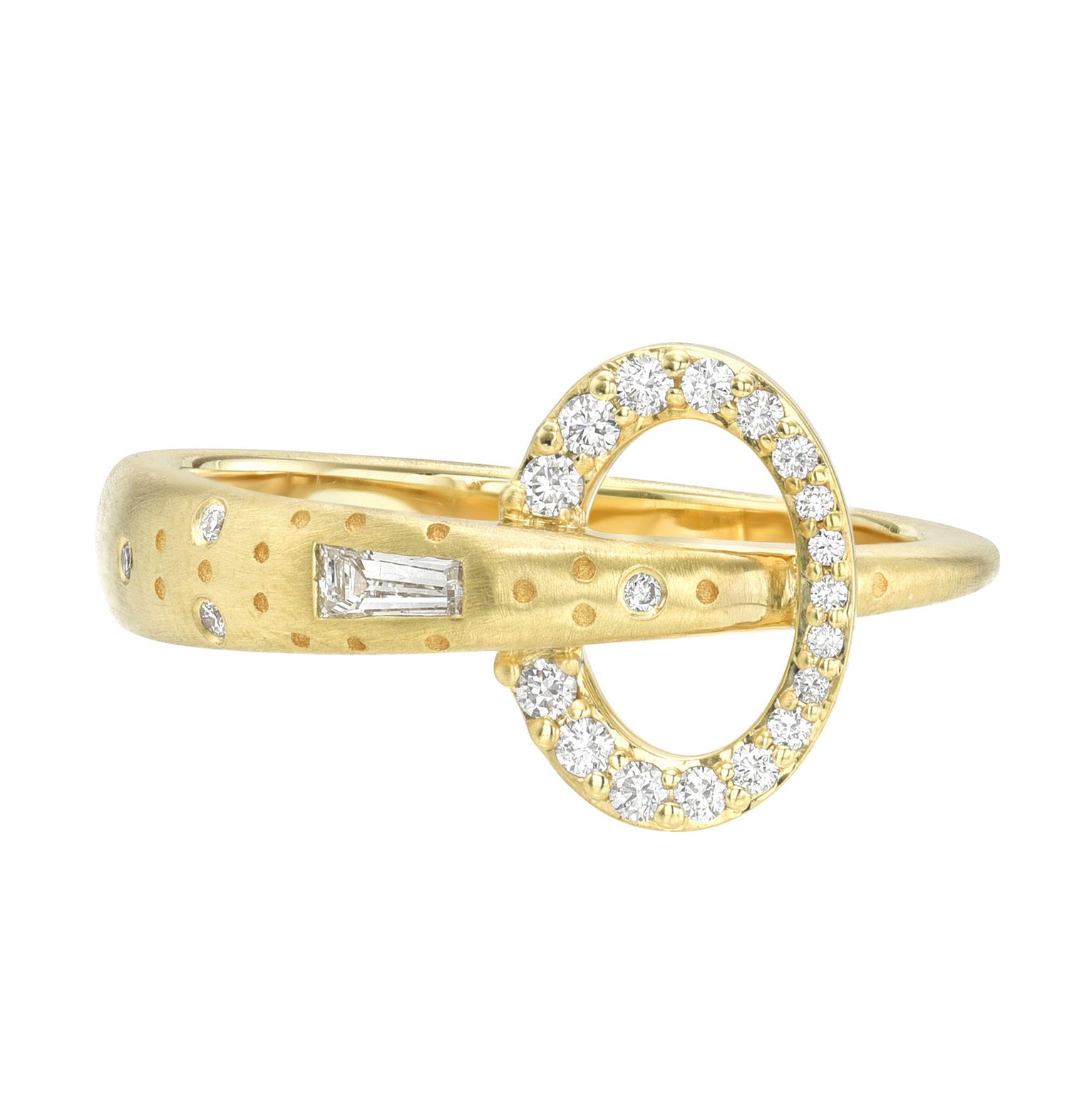 scattered diamond rings