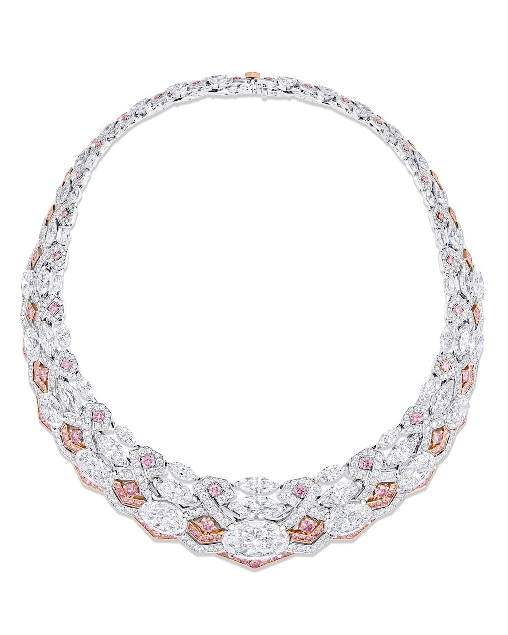 David Morris Diamond Artemis Necklace as seen during Paris Couture Week