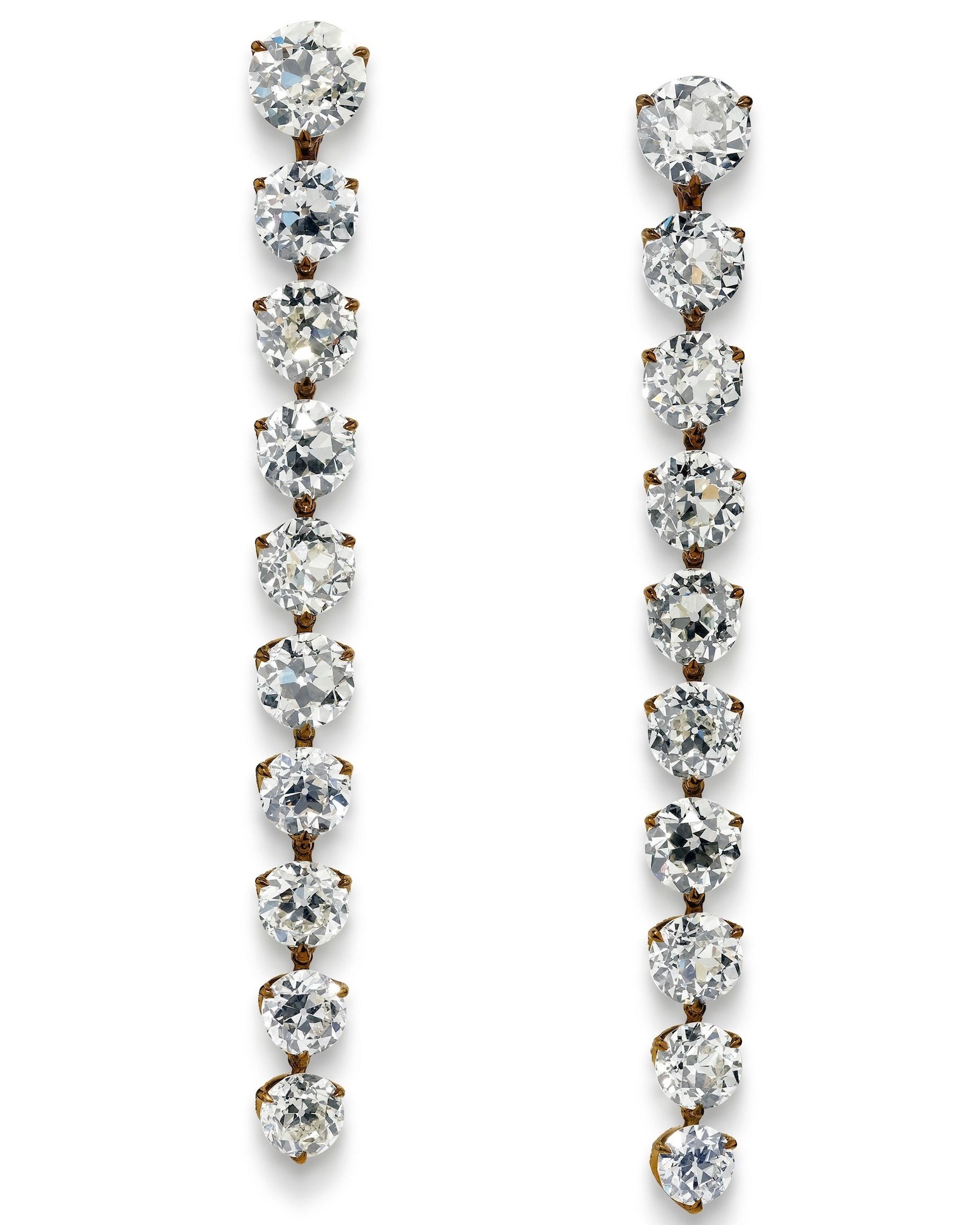 Charlize Theron wore Glenn Spiro Diamond Rivière Earrings in Cognac Titanium to The Odyssey red carpet 