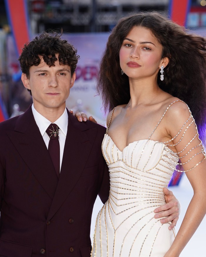 Zendaya's Engagement Ring Tom Holland and Zendaya arrive for the UK Premiere of Spider-Man: Brand New Day on July 29, 2026