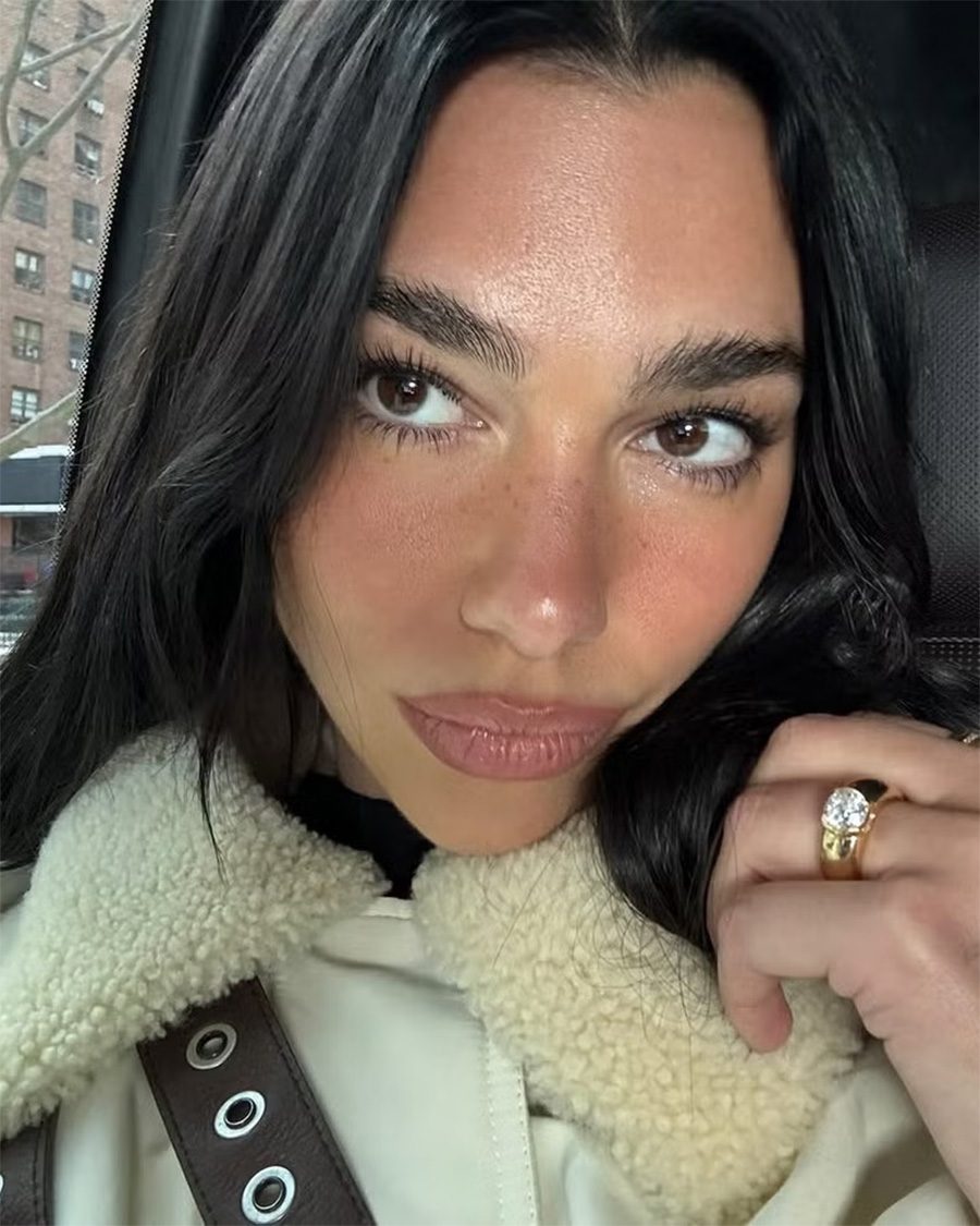 Dua Lipa's engagement ring