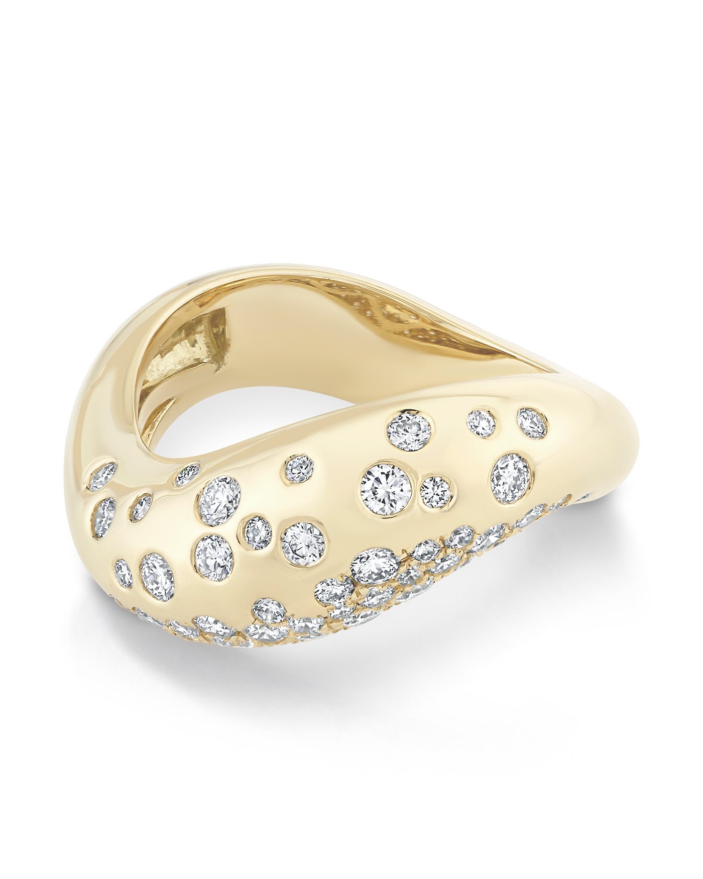scattered diamond rings