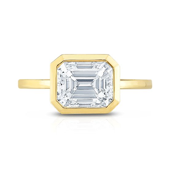 simple engagement ring