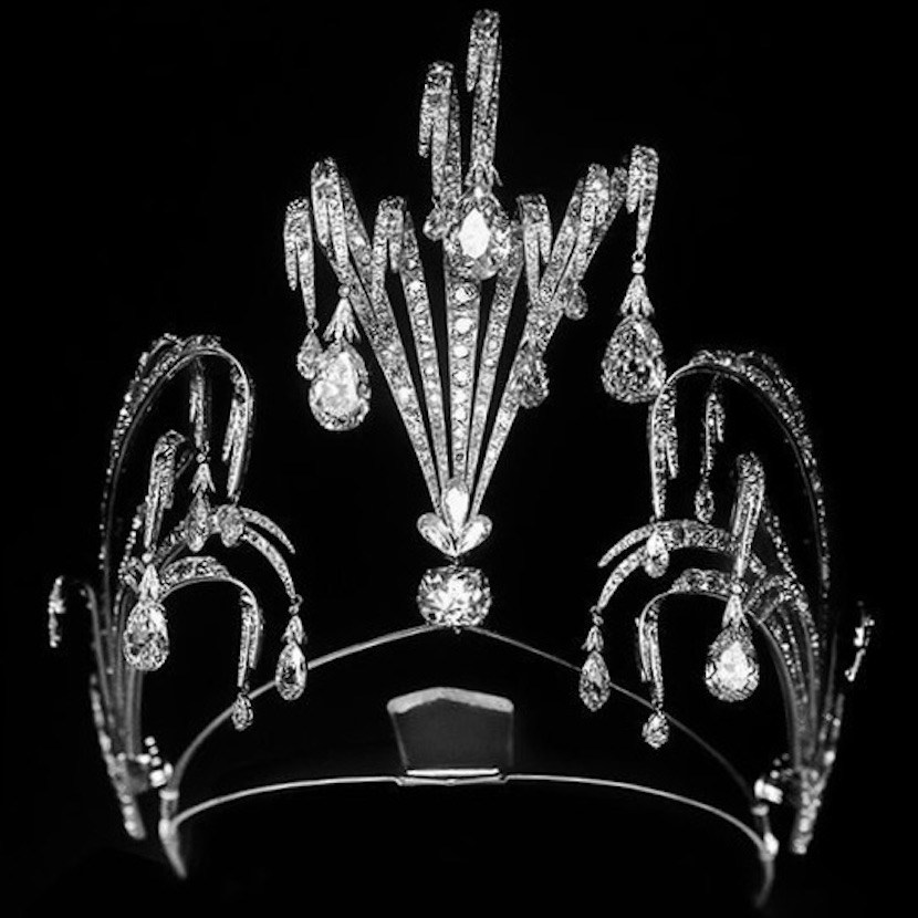 Romanov Jewels: Chaumet Waterfall Tiara 1899