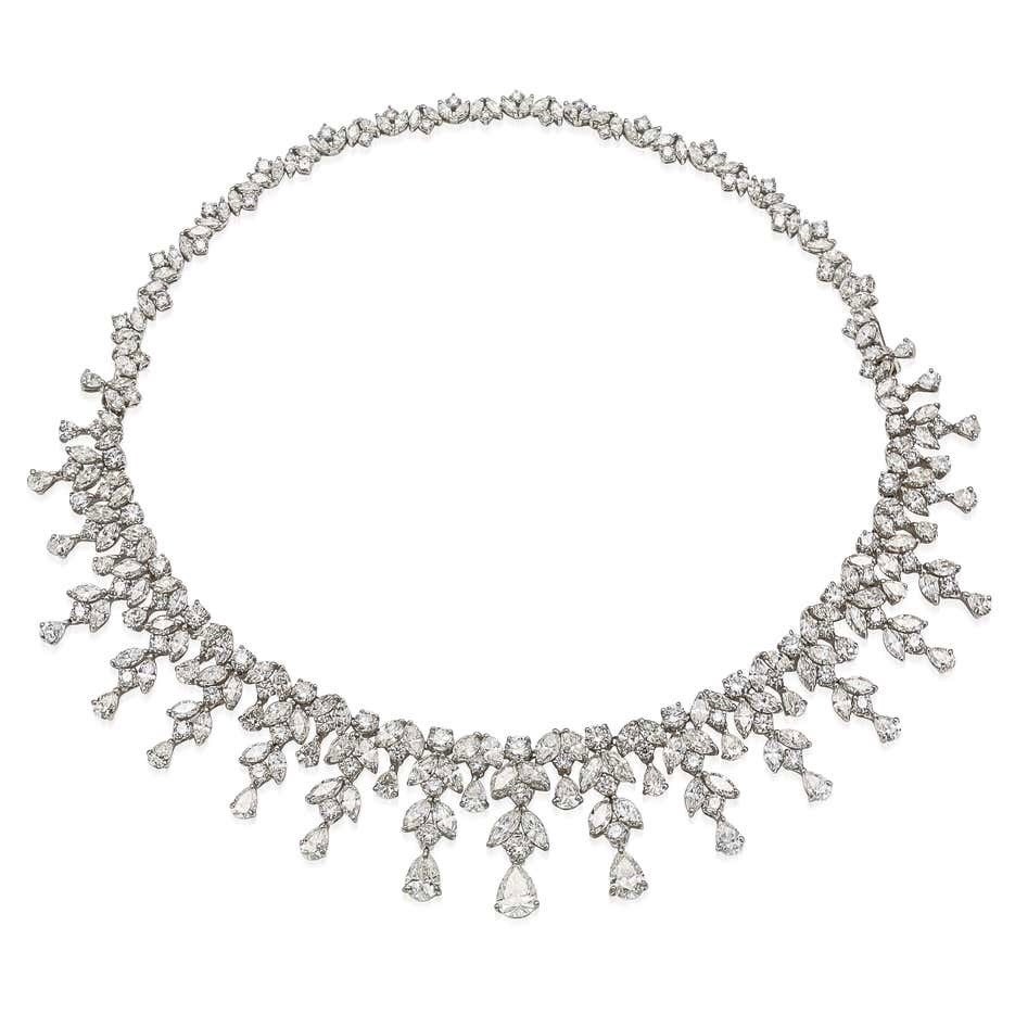 55.44-Carat Diamond Convertible Tiara / Necklace, $495,000, 1stdibs.com