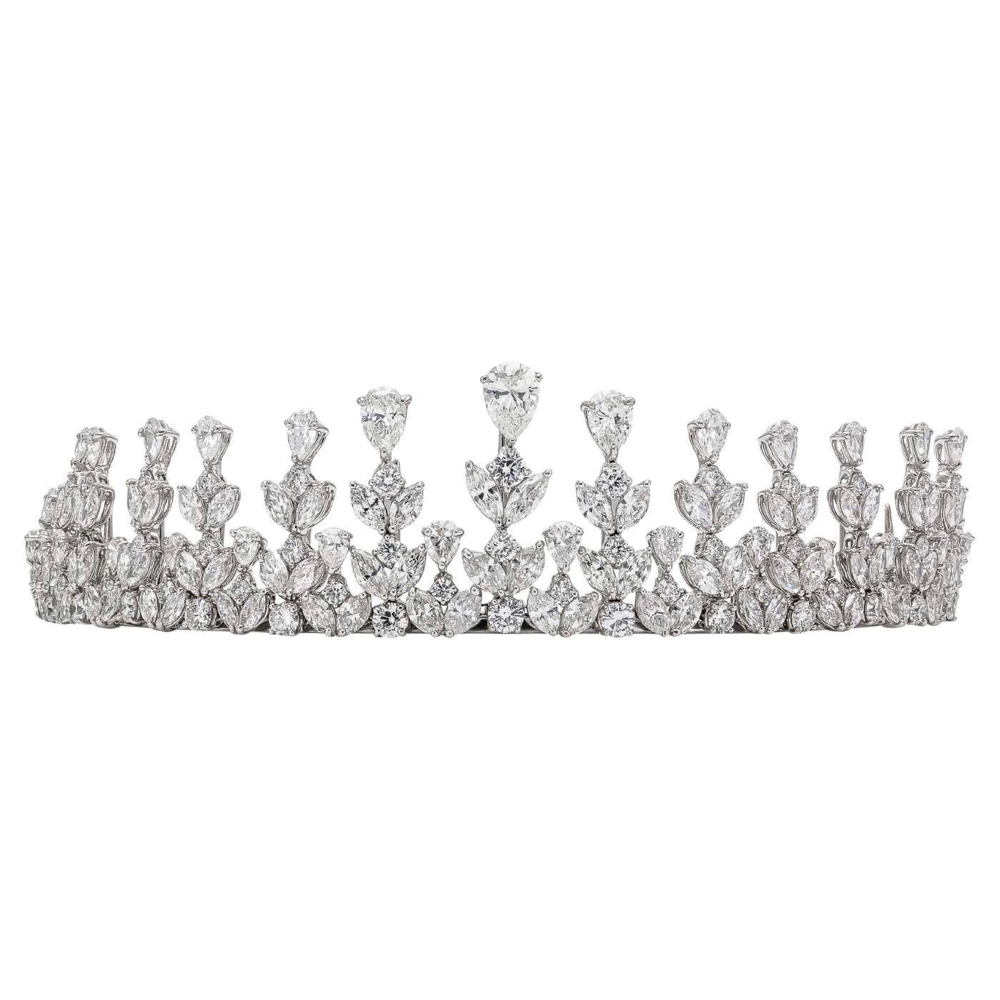 55.44-Carat Diamond Convertible Tiara / Necklace, $495,000, 1stdibs.com