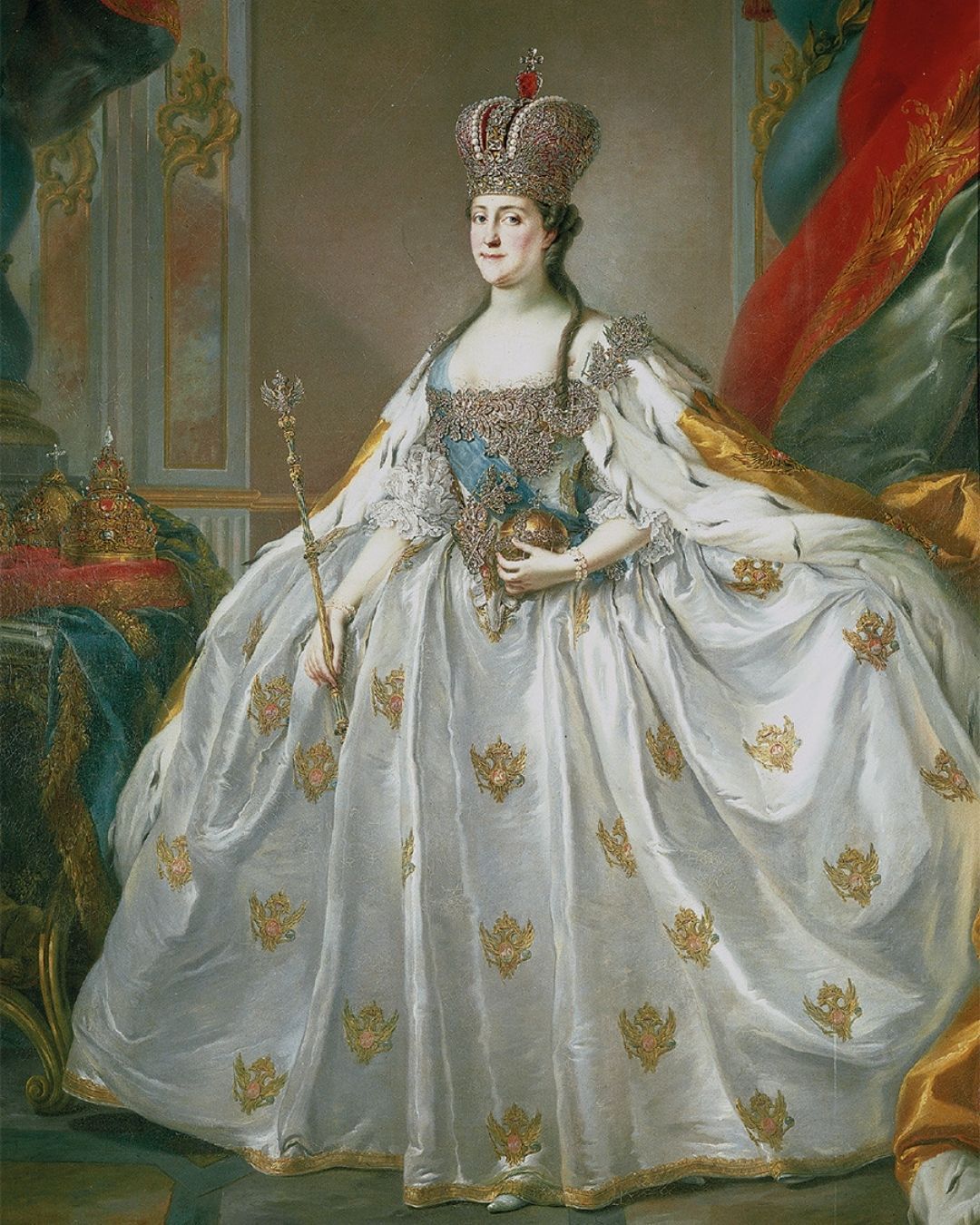 Coronation portrait of Catherine II
