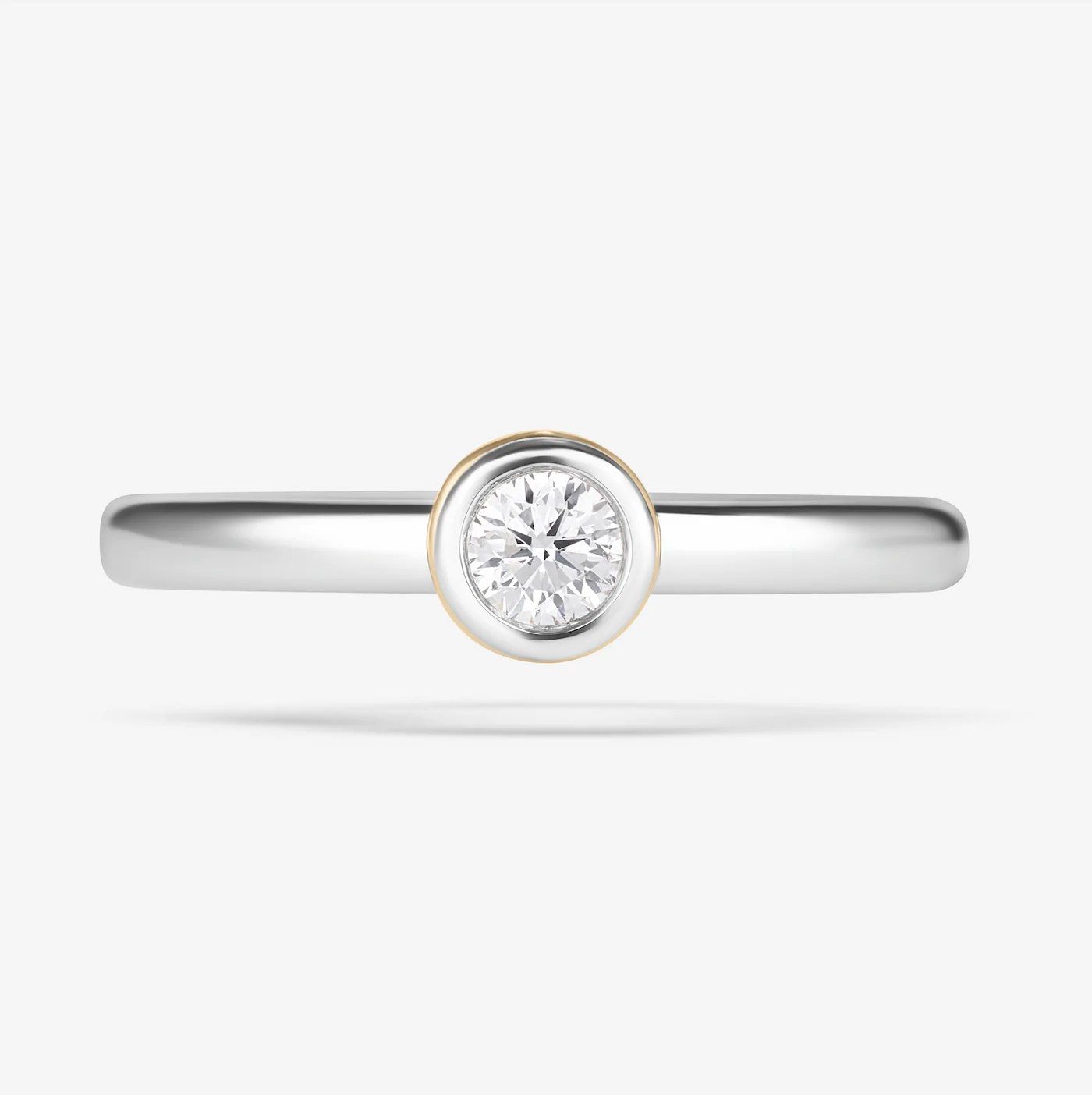 simple engagement rings