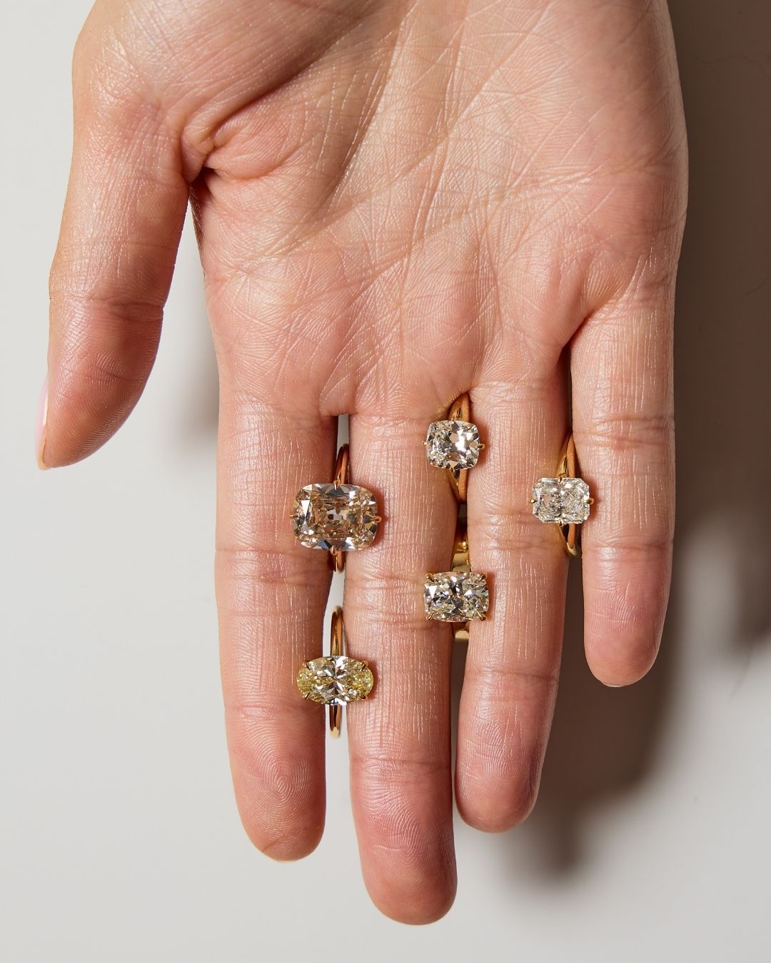 Warm diamond engagement rings Simple Engagement Rings