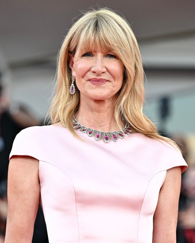 Laura Dern Wore a Diamond Feather Necklace to the Venice Film Festival 2026