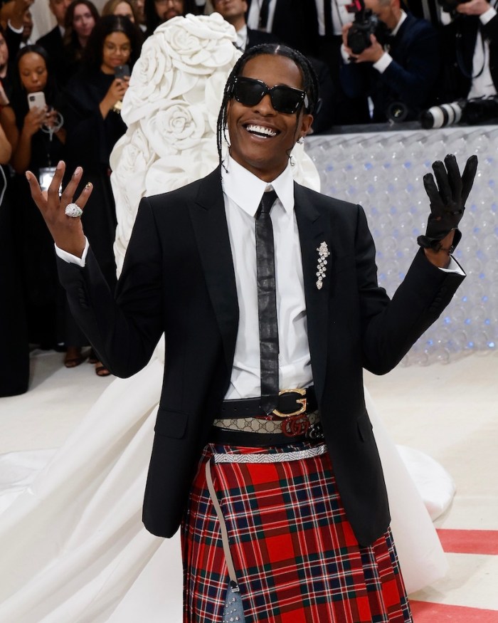 A$AP Rocky Wore Boucheron Jewelry to the 2023 Met Gala
