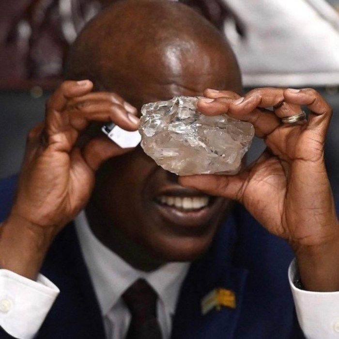 Botswana's President Mokgweetsi Masisi, at his office in Gaborone, Aug. 22, 2024. (Source unknown/ Courtesy of Botswanamark)