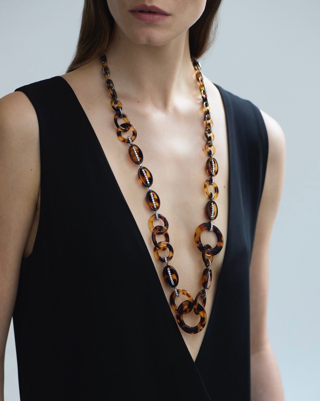 Nikos Koulis 77 Collection Long Necklace, Price Upon Request, nikoskoulis.com