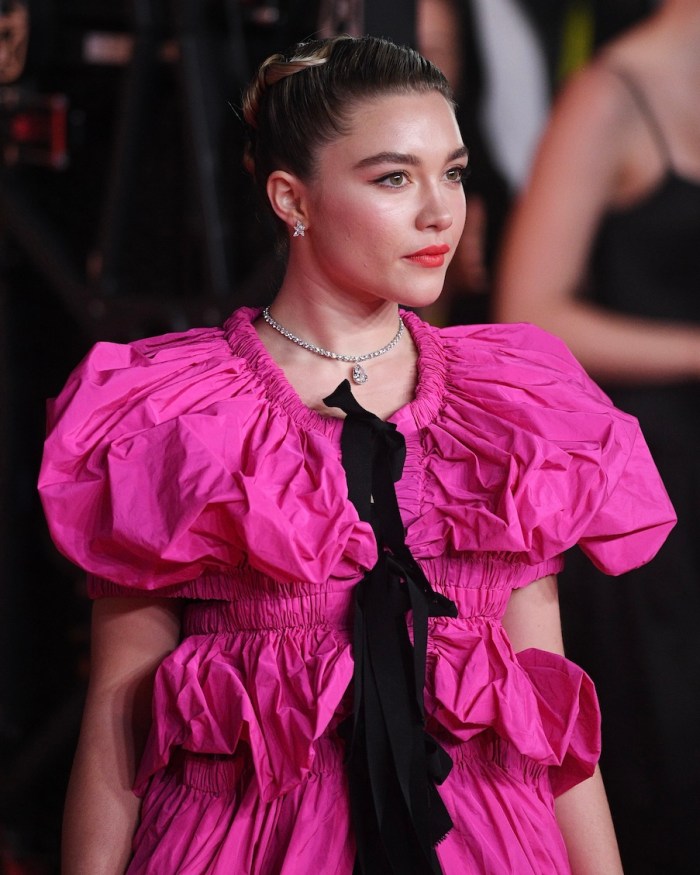 Florence Pugh Wore Tiffany & Co. Jewelry to the 2020 BAFTAs