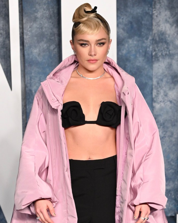 Florence Pugh Wore Tiffany & Co. Jewelry to the 2023 Vanity Fair Oscars After Party