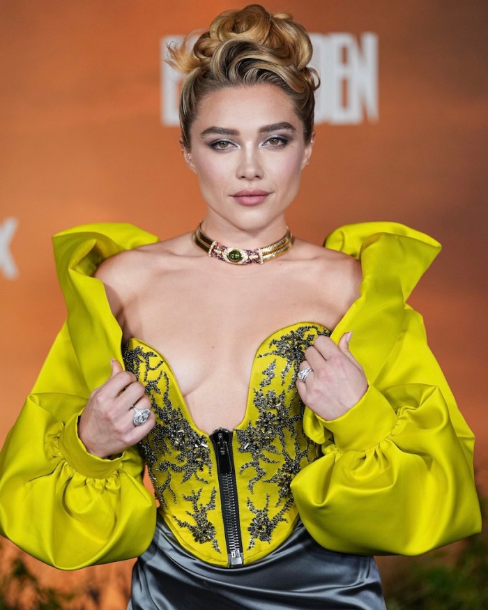 Florence Pugh Wore Bulgari Jewelry to the "East of Eden" New York Premiere