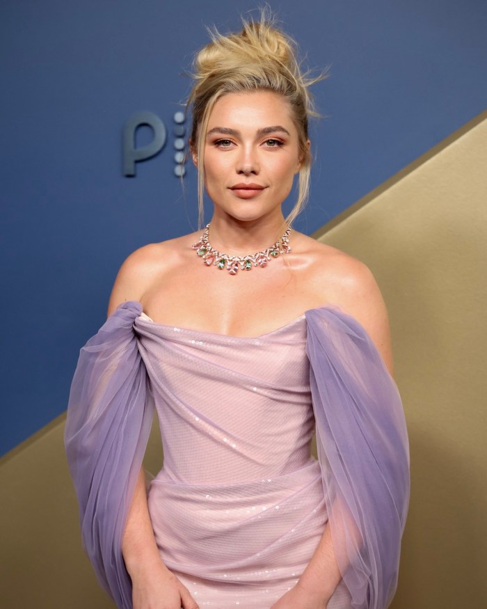 Florence Pugh Wore Bulgari Jewelry to the 2026 Emmy Awards
