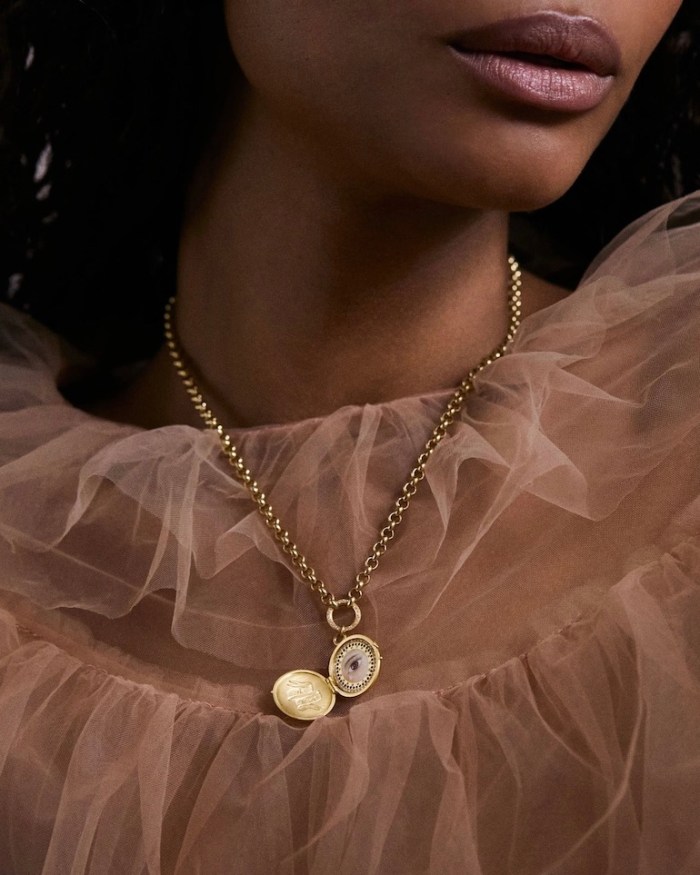 Cece Jewellery Lover's Eye Locket, $17,703, cecejewellery.com