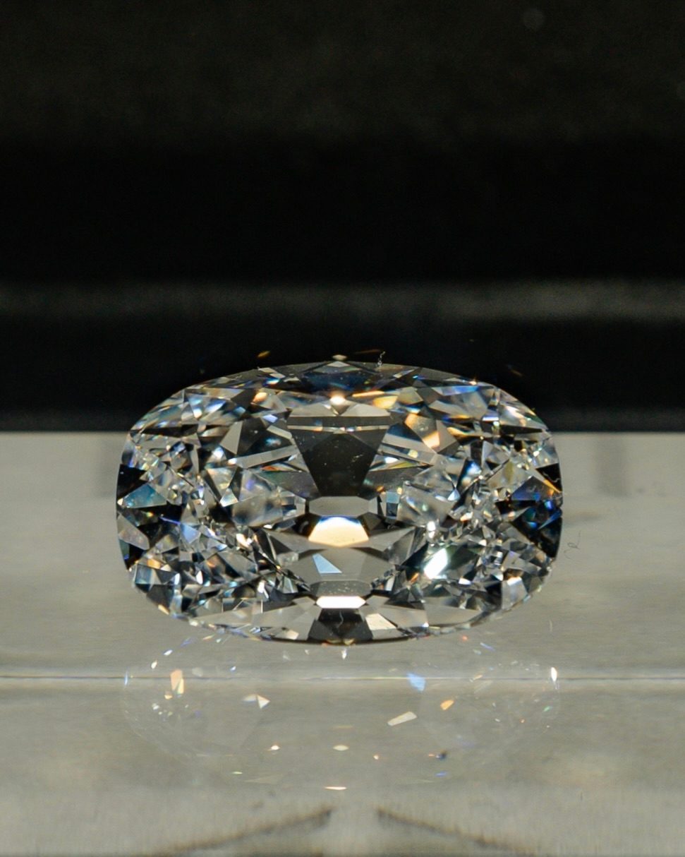 A diamond on display at the Presidential Diamond Jubilee Reception on September 24, 2026.